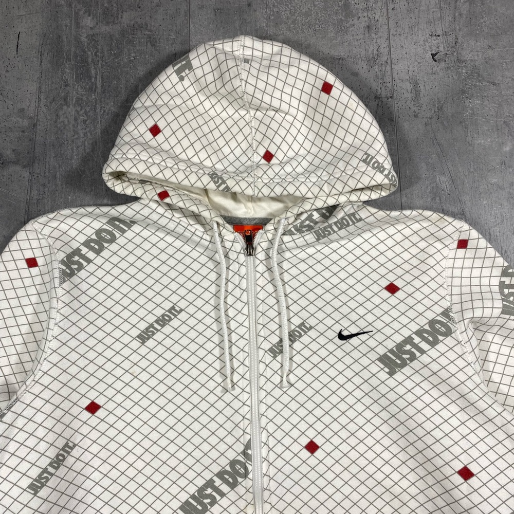 00s Y2k AOP Nike Zip-Up Hoodie - Picture 2 of 9